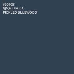 #304051 - Pickled Bluewood Color Image